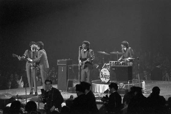 The Beatles at the Washington Coliseum, Washington, DC - 1964 ©Apple Corps Ltd.