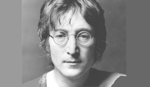 John Lennon portrait.  Photo by Iain Macmillan.   © Yoko Ono    - Associated album PLASTIC ONO BAND