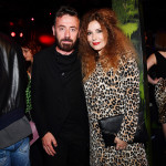 "MILAN, ITALY - APRIL 07:  Benny Benassi and Selvaggia Lucarelli attends 'Libera Il Tuo Istinto' Party by Magnum  on April 7, 2016 in Milan, Italy.  (Photo by Jacopo Raule/Getty Images for Magnum)"