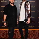 "MILAN, ITALY - APRIL 07:   Marco Giugliano and NicolÚ Bologna attends 'Libera Il Tuo Istinto' Party by Magnum  on April 7, 2016 in Milan, Italy.  (Photo by Stefania D'Alessandro/Getty Images for Magnum)"