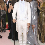 Jared Leto in Gucci (Photo by Larry Busacca/Getty Images)