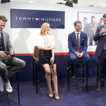 Peter Vives, Marta Hazas, Rafael Nadal and Arturo Valls wearing Tommy Hilfiger
