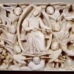 7_Niccolï di Cecco del Mercia, L'Assunta offre la Cintola a S.Tommaso, 1340-60, Prato, Museo Opera Duomo