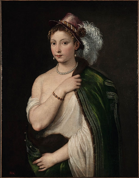bassa11-tiziano-giovane-donna-con-cappello-piumato-1534-1536-ca